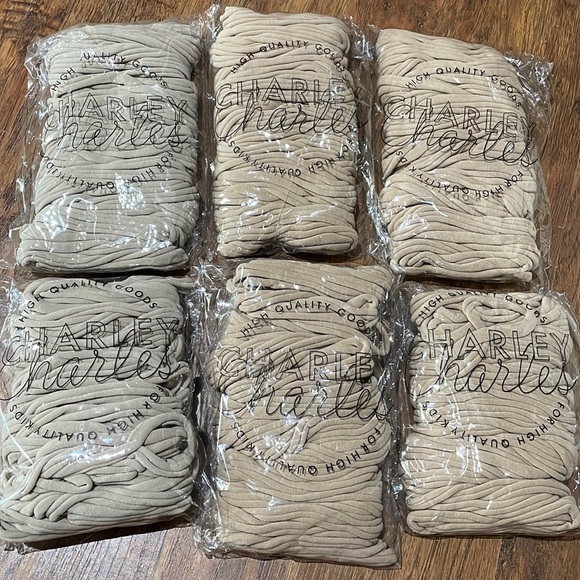 Nylon Headbands Bulk - Charley Charles - Nude Taupe Tan - Picture 2 of 2